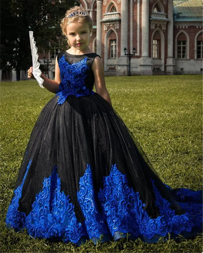 gothic flower girl dresses