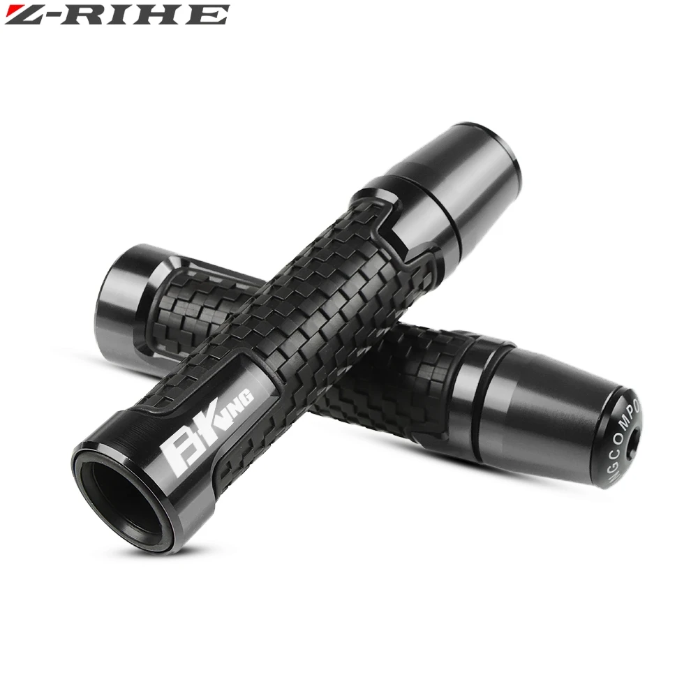 For SUZUKI B-King GSX1300 2007-2012 2008 2009 10 11 CNC Motorcycle knobs Anti-Skid scooter Handle ends Grips Bar Hand Handlebar