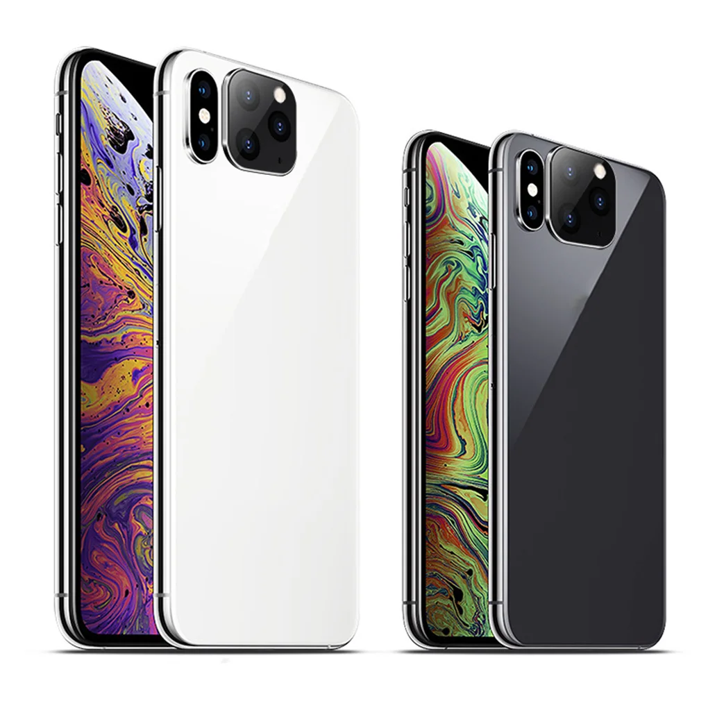 1/2 шт Замена для iPhone X/XS/XSMAX сплав Модифицированная наклейка замена камеры для 11Pro 11 PRO MAX Защитная крышка