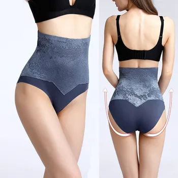 

Maoxzon Women's Thin Sexy Control Panties Body Shapers New High Waist Abdomen Fitness Shorts Briefs Seamless Slimming underwear