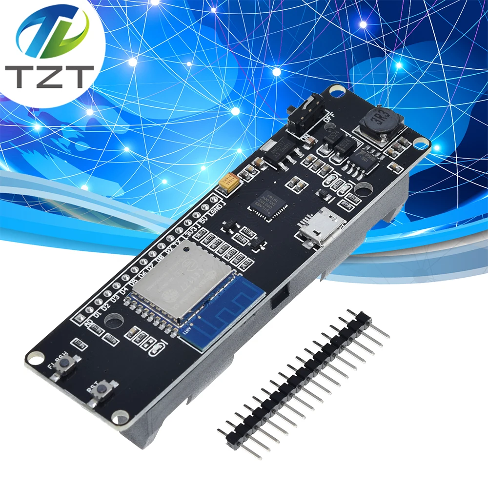 Для WeMos D1 ESP-Wroom-02 материнская плата ESP8266 Mini WiFi Nodemcu модуль 18650 для разработки