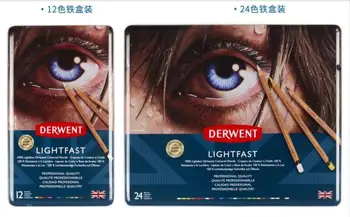 

12/24/36 england Lightfast color Pencil adult Coloured Pencil Art Supplies paniting lapis de cor portrait Colour-filling pencil
