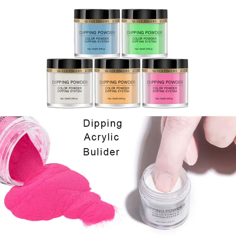 

Nail Dipping Powders Gradient Dipping Glitter Decoration Lasting UV Gel Natural Dry Without Lamp Cure