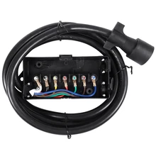 Комплект жгута проводов 7 способ прицеп буксировочный трос с распределительной коробкой грузовик Camper кабель РВ провода