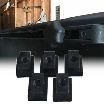 

5pcs For Toyota Tacoma&Tundra Bed Rail Nuts T-slot Cleat Nail Tightening Nut Durable And Practical