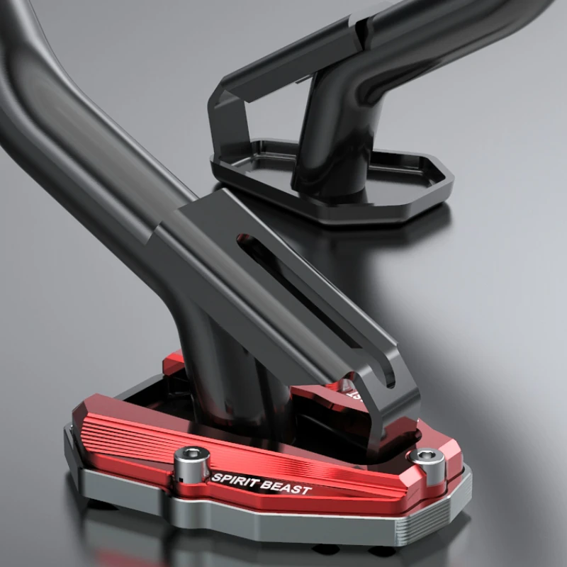 Spirit Beast Motorcycle Side Support Bracket Base Stand Pad Cover for Benelli 502c Trk502 BJ600CS 752S BN600 TNT