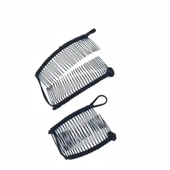 

Lazy Banana Hairpin Hairpin Comb Flexible Banana Clip Vintage Banana Comb Ponytail Holder Hair Accessories