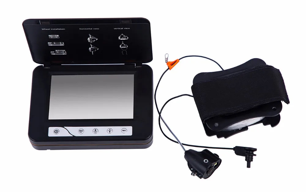 US $148.80 WF15 Multifunctional underwater camera Underwater camera with depth test underwater fishing camera Sea river depth display