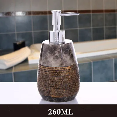 Style 4 Диспенсеры для мыла, флакон для эмульсии из смолы, насадка из нержавеющей стали, портативный гель для душа, бутылка для шампуня - Цвет: Style 4