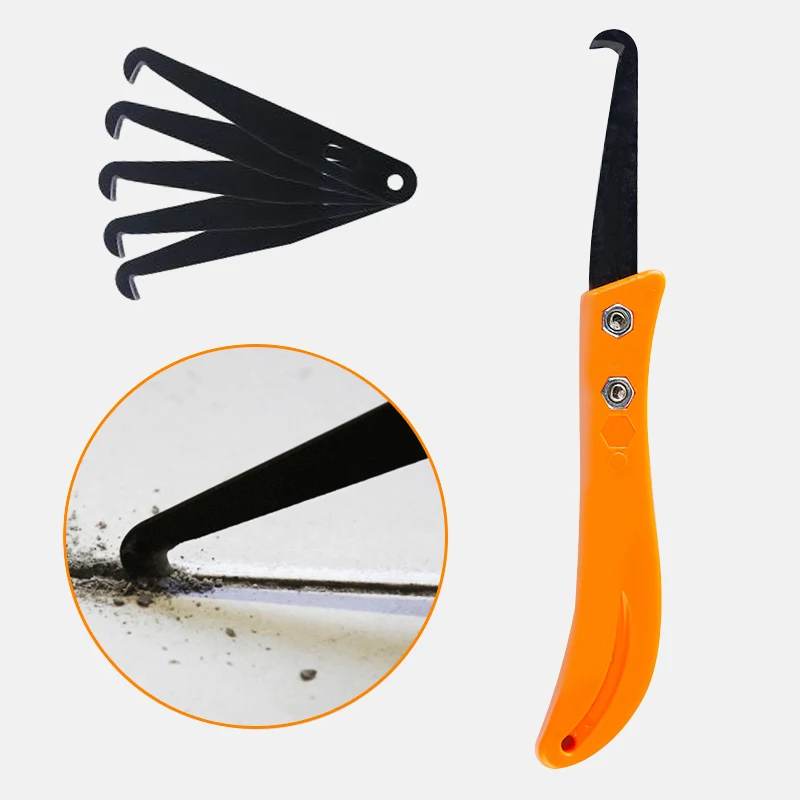 1pc Tile Gap Cleaning Tool Hook Grout Removal Knife Wall Floor