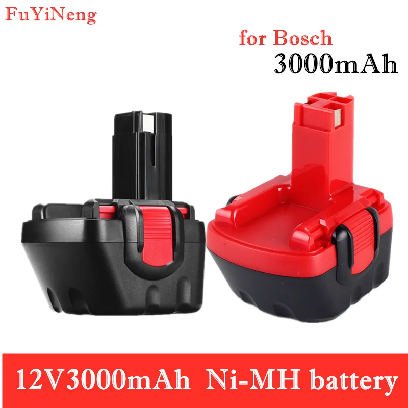 Никель-металлогидридная аккумуляторная батарея 12 в 3000 мАч для Bosch В BAT043 BAT045 BAT120 |