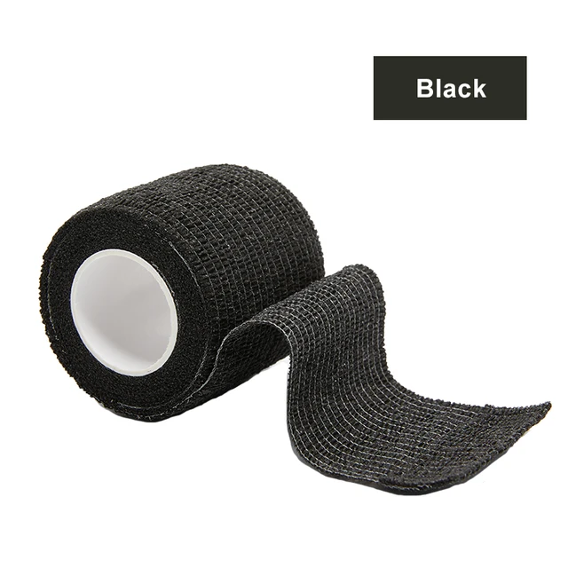4.5m Colorful Sport Self Adhesive Elastic Bandage Wrap Tape Elastoplast For Knee Support Pads Finger Ankle Palm Shoulder Black