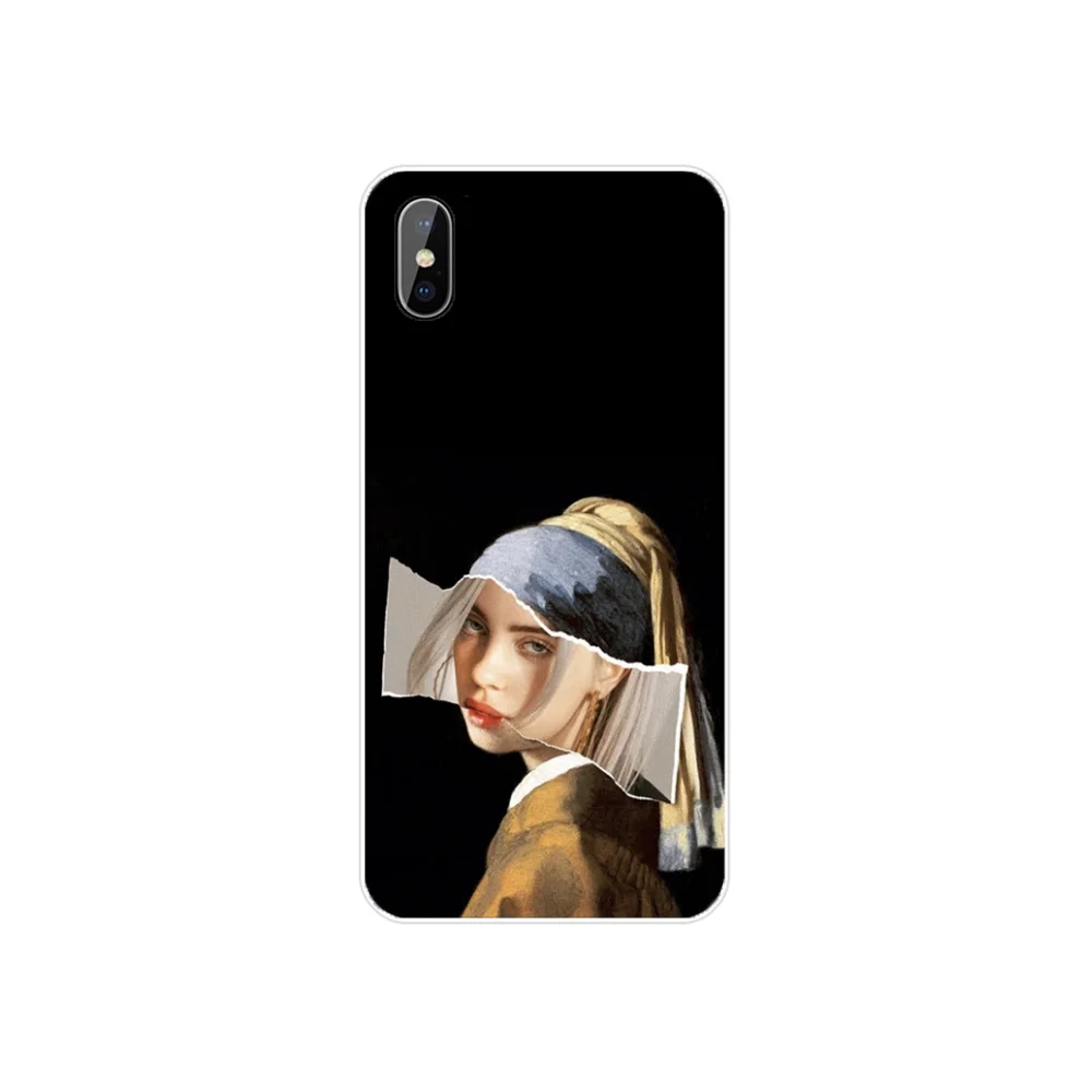 Billie Eilish Khalid милый жесткий чехол для телефона iphone 5 5s se 5C 6 6S 7 8 plus X XS XR 11 PRO