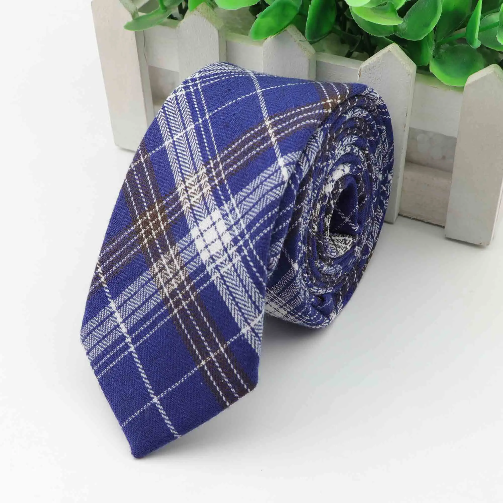 Mens Fashion Soft Artificial TR Fabric Of Business Suit Striped 6cm Width Ties Men Small Ties Designer Cravat - Цвет: 5