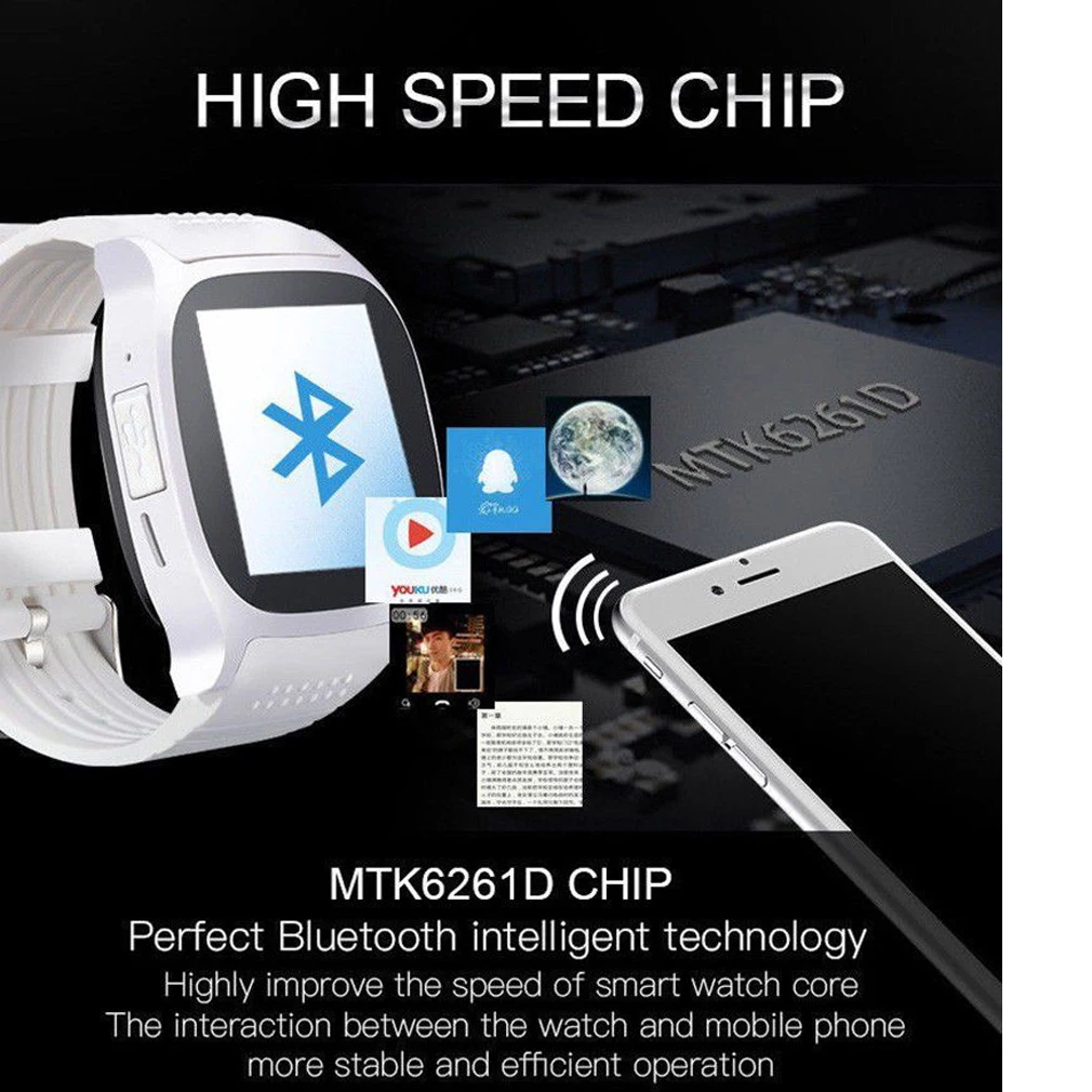 Смарт наручные часы bluetooth водонепроницаемый GSM телефон Спорт сердечного ритма Монитор артериального давления SmartWatch для Android samsung iPhone