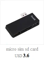 MICRO SD SDXC TF карты MINI 5 Гбит/с супер Скорость USB 3,0 Micro SD/SDXC TF card Reader адаптер оптовая продажа 8,28