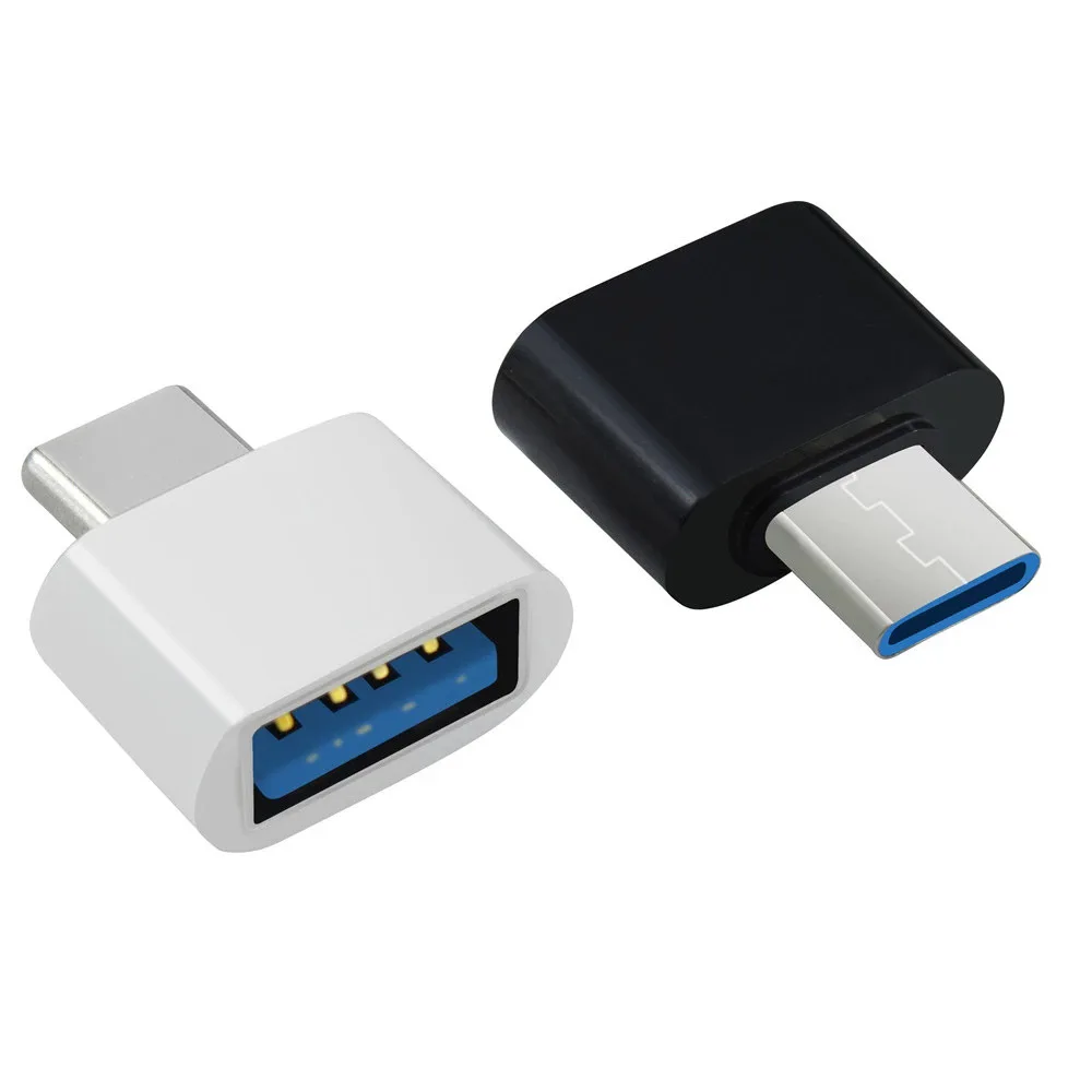 Type C To USB Adapter OTG Converter Data Connectors For Xiaomi Samsung Huawei Android Mobile Phones