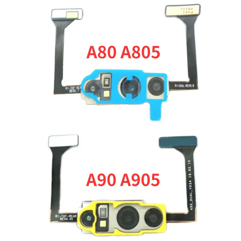 Для samsung Galaxy A80 A805 A805F SM-A805F задняя камера модуль большая камера Flex Замена кабеля запчасти