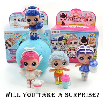 

Surprise Doll lol Children puzzles Toy Kids funny DIY toy Princess Doll original box multi models