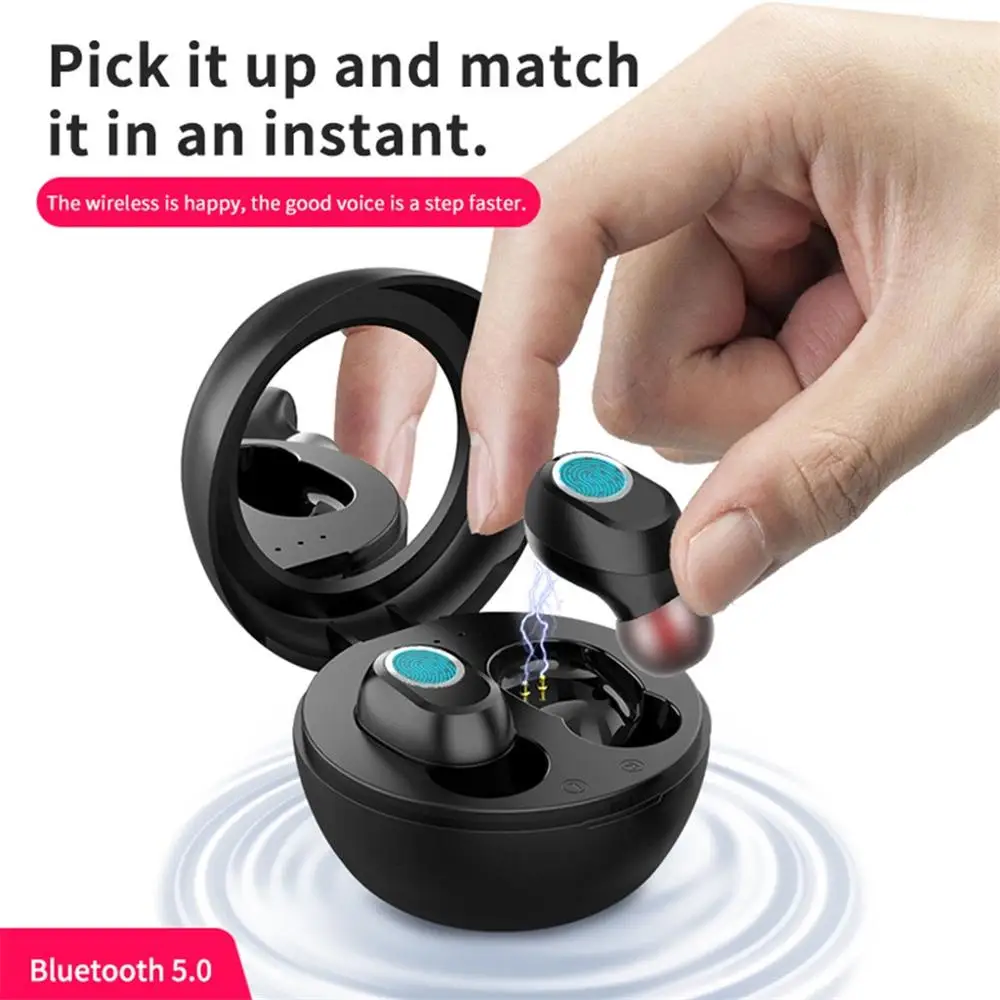 Mini Earbuds Bluetooth 5 Headset Stereo Headphones With Charging Case for Apple Samsung Huawei xiaomi Original Sport Earbuds