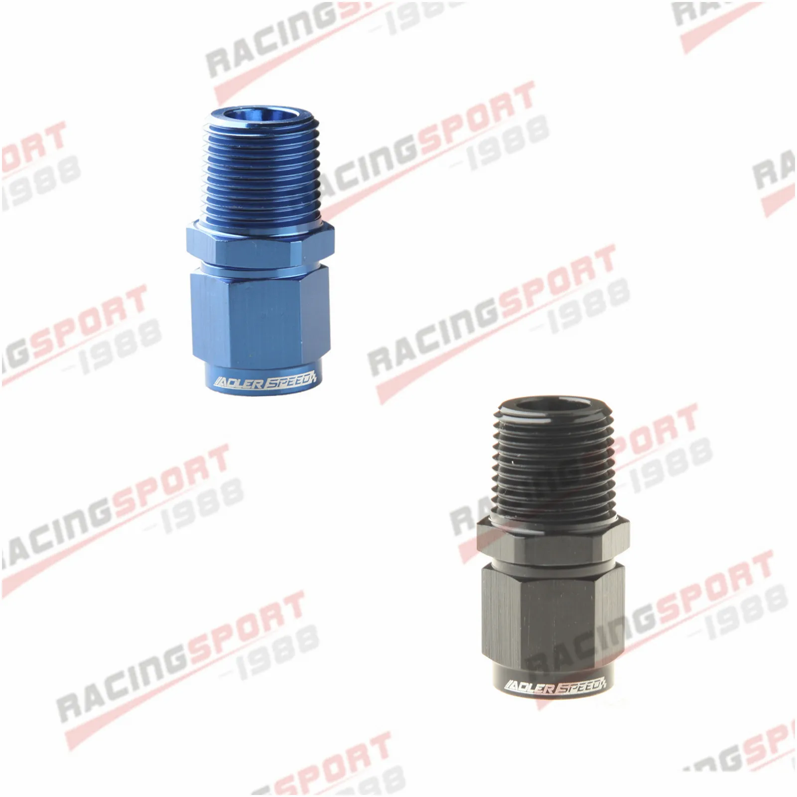 Male AN6 6AN AN-6 to 3/8'' NPT Straight Fuel Oil Air Pipe Tank Fitting Adapter