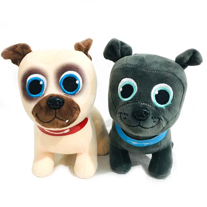 2pcs/Lot 20cm Puppy Dog Pals Plush Toys Bingo and Rolly Animal Dog