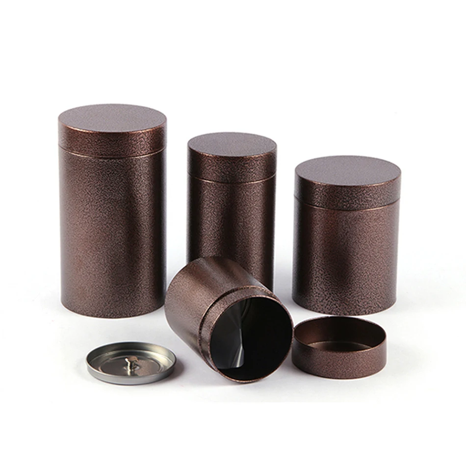 

Star Packaging Customized Round Chinese Tea Tin Box With Clear Window And Handle Lunch Tin Box