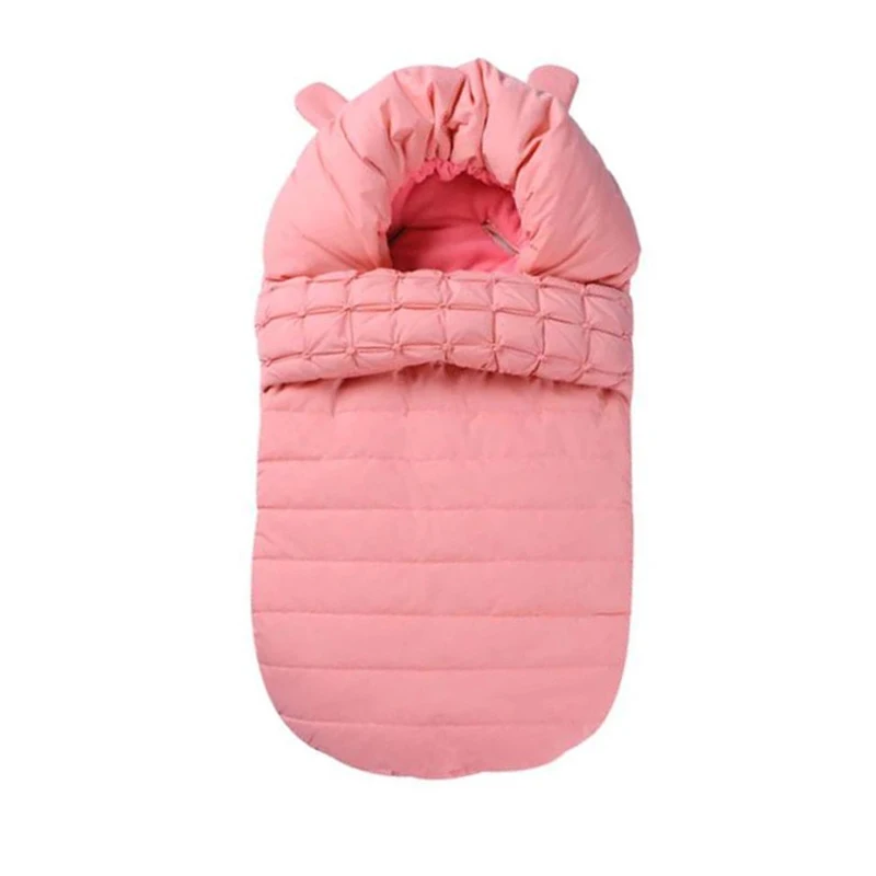 Детский спальный мешок конверт новорожденного хлопок коляска теплый мешок 80*48 см зимняя коляска спальный мешок для ребенка - Цвет: Color 6