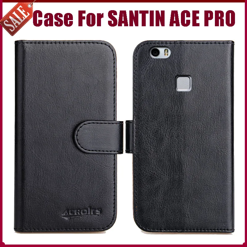 Горячее предложение! Распродажа! Чехол SANTIN ACE PRO 5 &quot 6 цветов мягкие кожаные для
