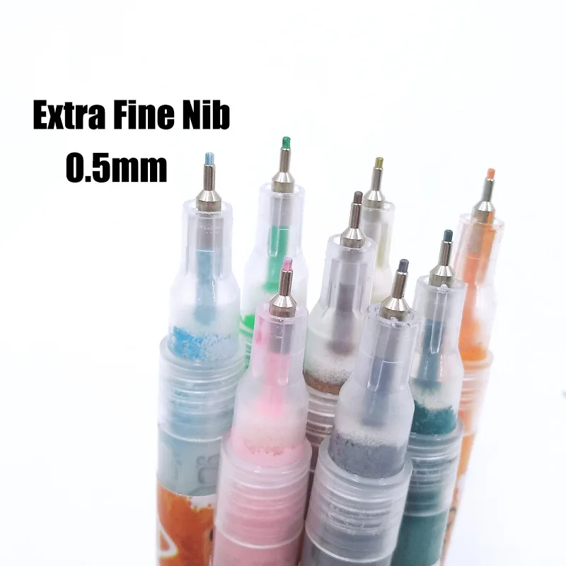 Grabie Extra Fine Tip Acrylic Paint Markers Set Of 28 