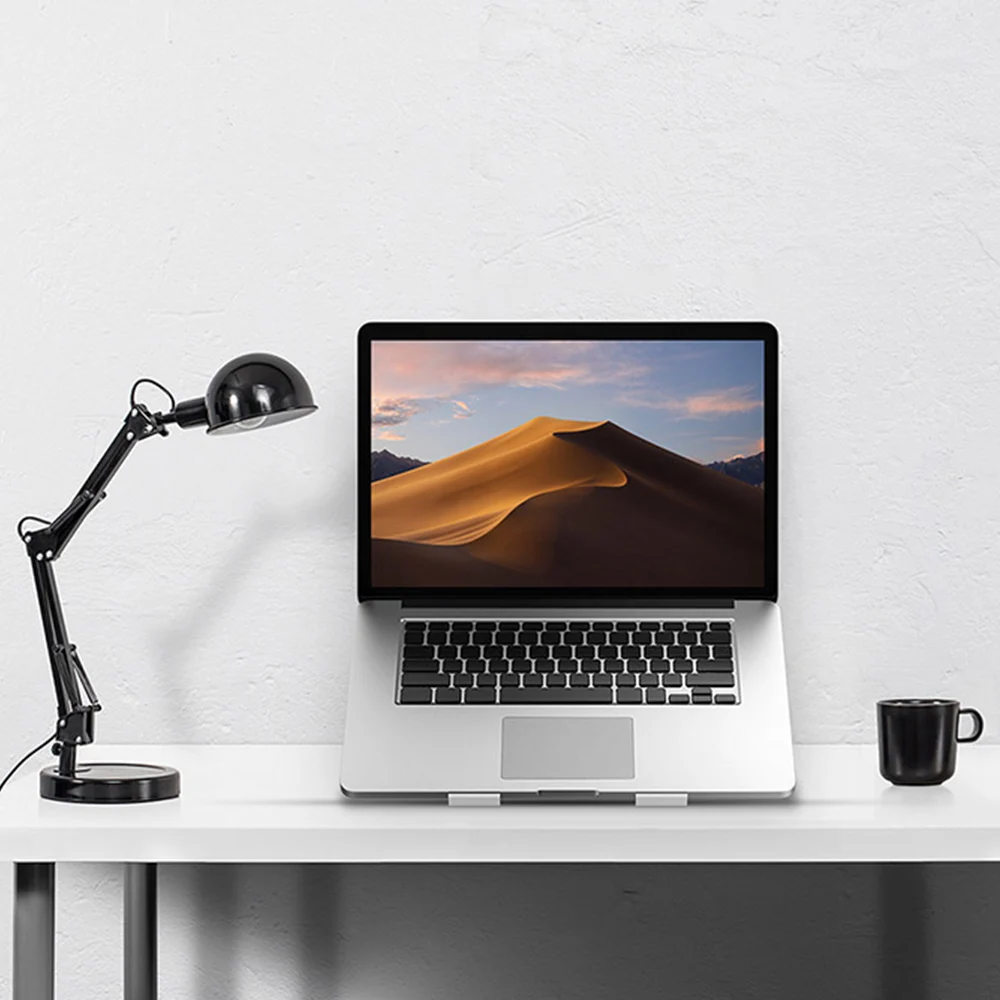 Портативная подставка для ноутбука MacBook Pro вентилируемая из алюминиевого сплава