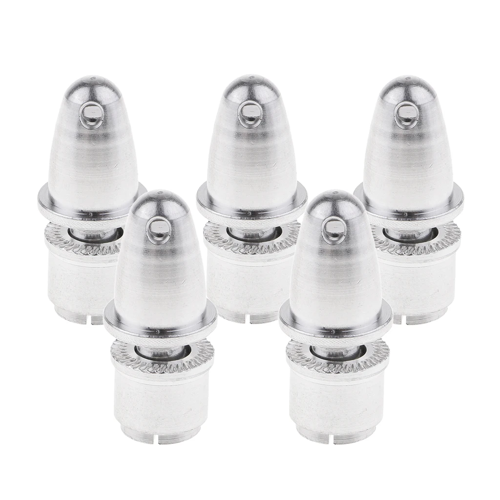Lot de 5 adaptateurs d'hélice aluminium pour moteur RC 3mm 3.17mm 4mm