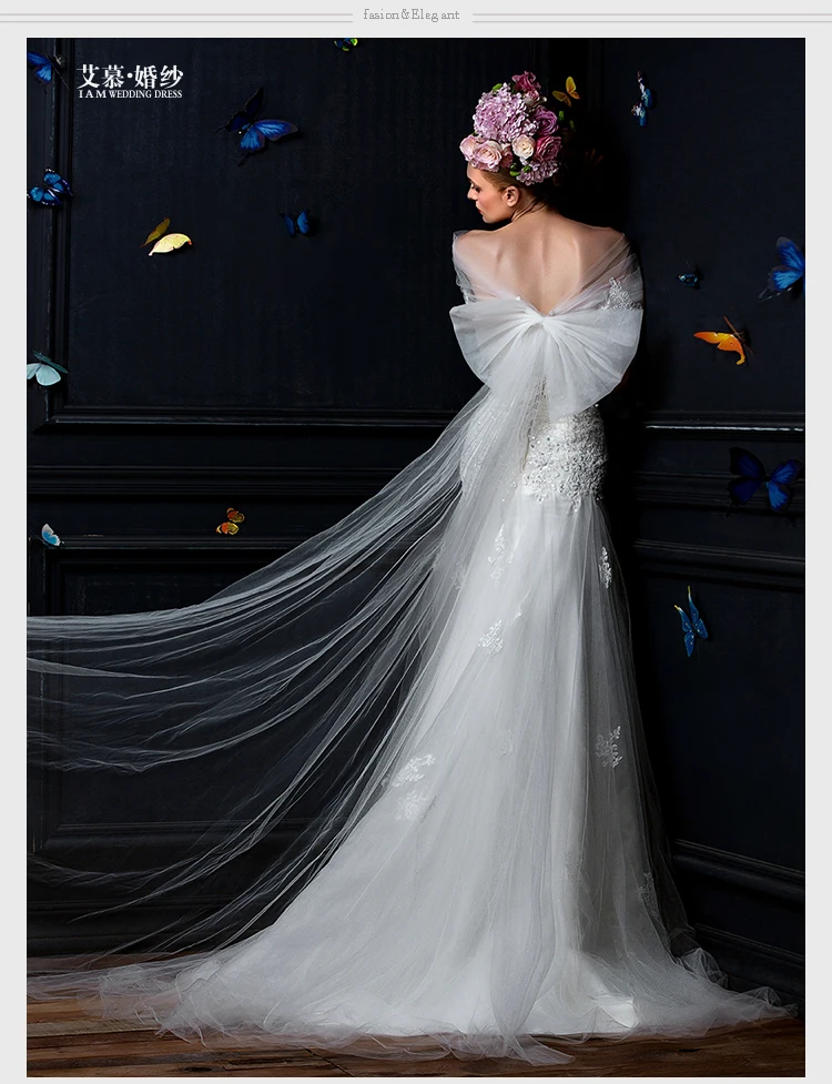 casamento bow beading appliques fashionable romantic sexy vestido de novia long bridal gown mother of the bride dresses