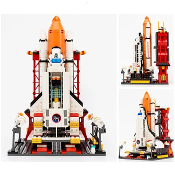 

City Legolyed Technic Aerospace Series Space Launch Center Rocket Model Bulding Block Brick Toys For Children Christmas Gifts