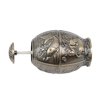 

Creative Chinese Style Pressing Storage Toothpick Tube Metal Toothpick Box Automatic Toothpick Dispenser Toothpick Box