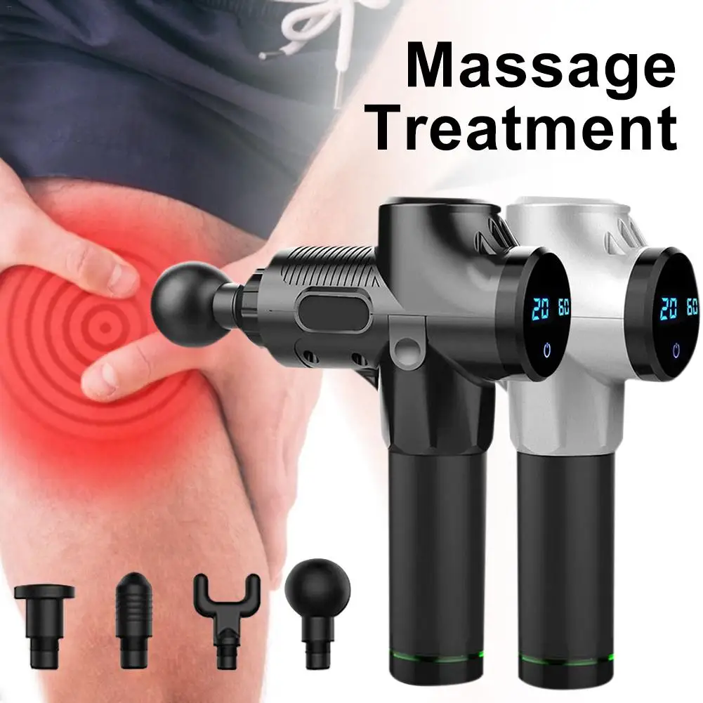 Professional Muscle Massage Cordless Deep Tissue Percussive Massage Treatment for Pain Relief Deep Tissue Massager Therapy Gun