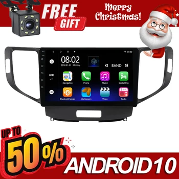 

2 Din Car Radio Navigation GPS Bt Player 9 Inch Screen For Honda SPIRIOR 2009 2010 2011 2012 2013 Android 10 Stereo Head Unit