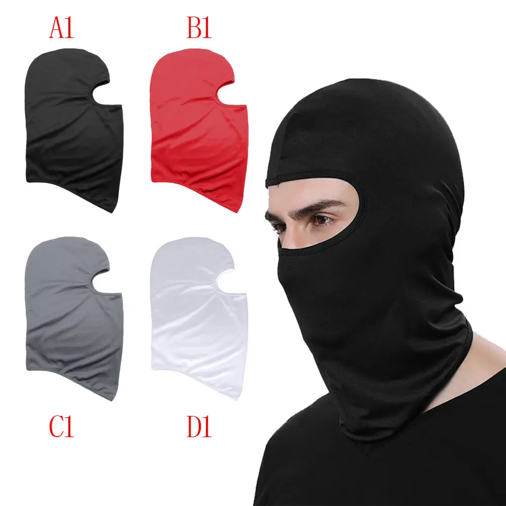 Mask Polyester Windproof Full Face Neck Guard Masks Ninja Headgear Hat Riding Hiking Outdoor Sports Cycling Masks