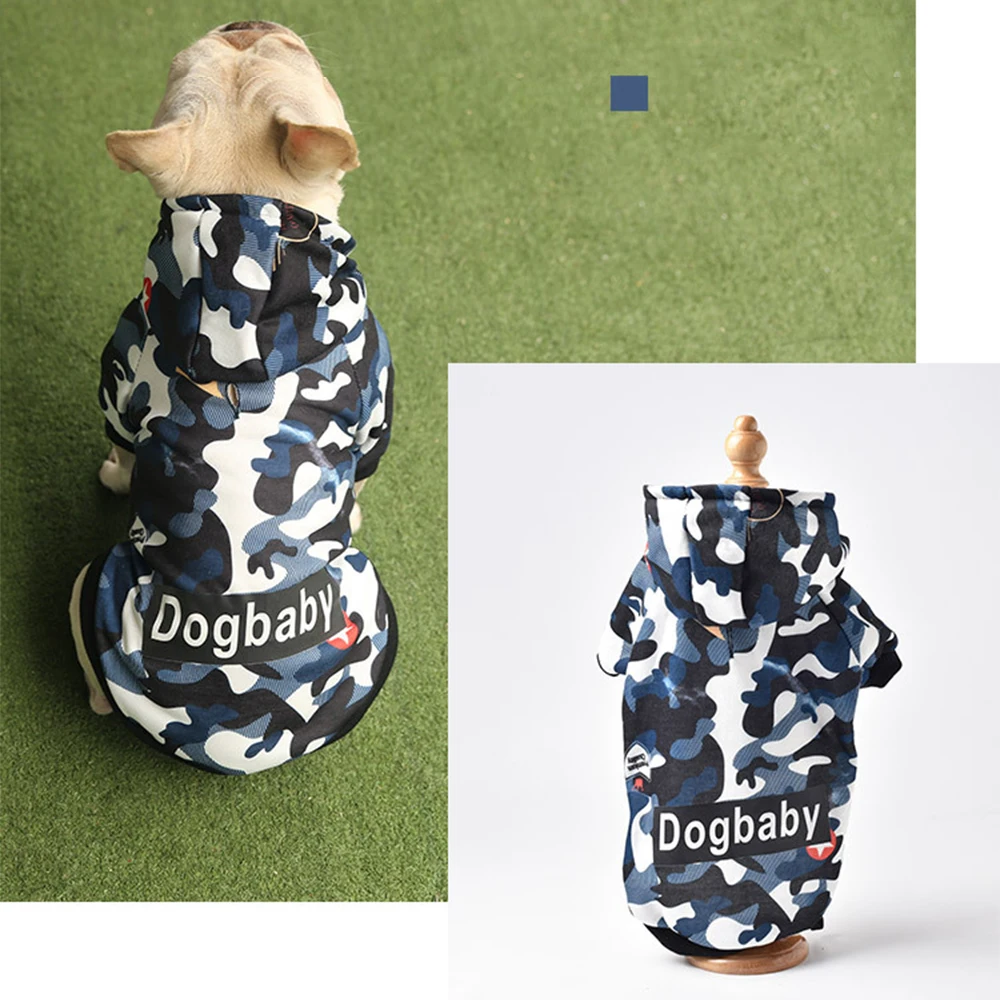 Winter Pet Dog Clothes French Bulldog Pet Warm Jacket Coat Waterproof Dog Clothing Outfit Clothes For Small Medium Dogs
