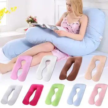 

Pillow For Pregnant Women Body Cotton Pillowcase U Shape Maternity Pillows Pregnancy Side Sleepers Bedding