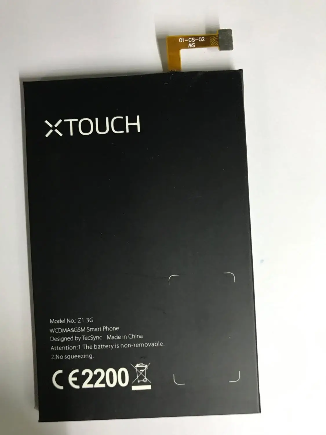 GeLar Аккумулятор для XTOUCH Z1 WCDMA и GSM смартфона мобильный телефон аккумулятор |