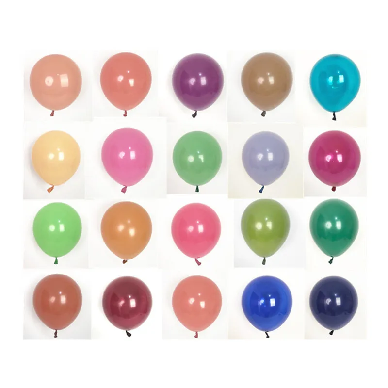 Винтажные воздушные шары для детского дня рождения 10 дюймов 35 цветов | Дом и сад