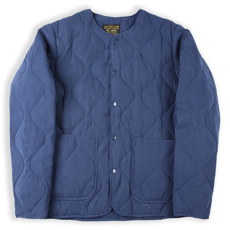 Okonkwo New Cotton Sanded M65 Liner Jacket AMEKAJI Quilted Hunting Equipment Outdoor Trekking Hiking Training Basket Sport Coat 6