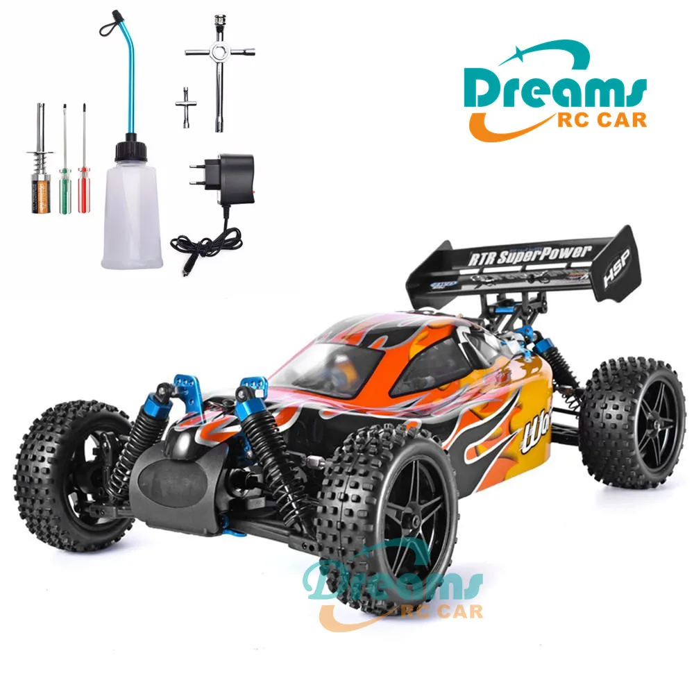 US $202.98 New Hsp Rc Car 110 Scale 4wd Rc Toys Two Speed Off Road Buggy Nitro Gas Power 94106 Warhead High Speed Hobby Remote Control Car
