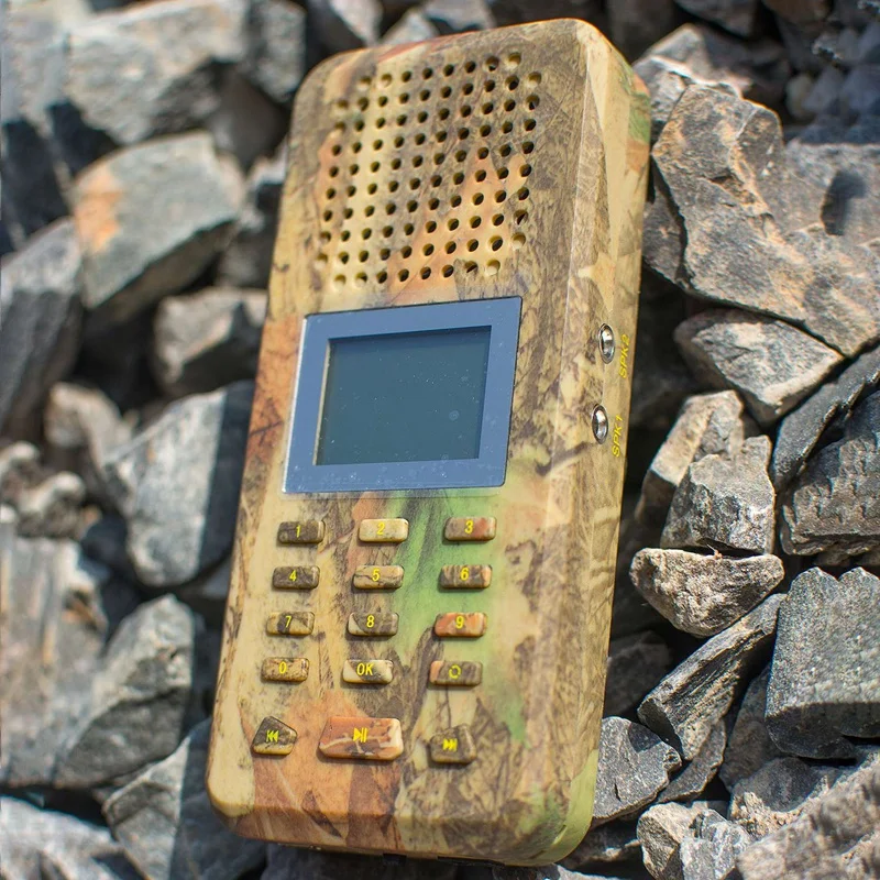 Открытый охотничьи приманки Хищник звук звонящий MP3-плеер встроенный 150 птица голоса открытый MP3 птица звонящий камуфляж цвет