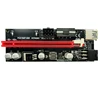 6Pcs Newest Ver009 Usb 3.0 Pci-E Riser Ver 009S Express 1X 4X 8X 16X Extender Riser Adapter Card Sata 15Pin to 6 Pin Power C 4