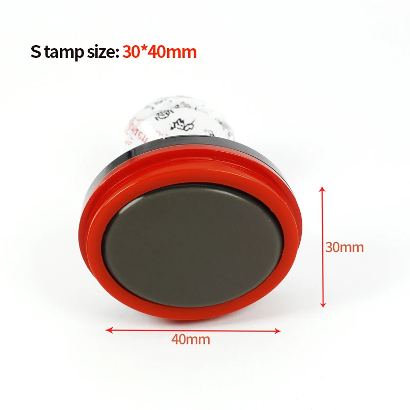 Personalized Seal Stamp Self inking Stamp Photosensitive ink Professional Designer Round Oval 30*40m name stamp,self ink stamps