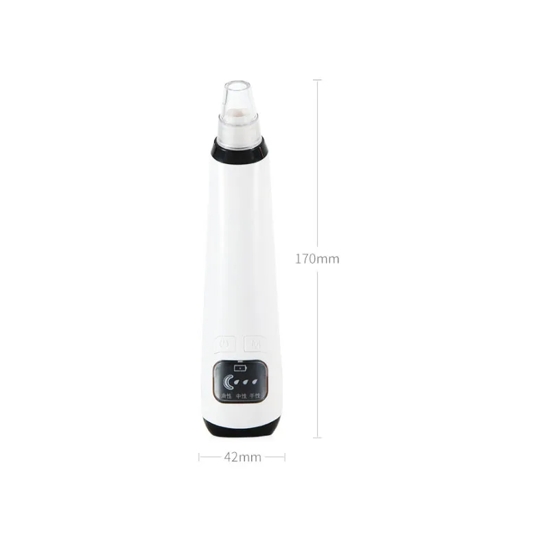 

Blackhead Remover Pore Vacuum Electric Blackhead Vacuum Extractor Clean Tool Comedo Pore Extracotr Beauty Device with 6 Probe