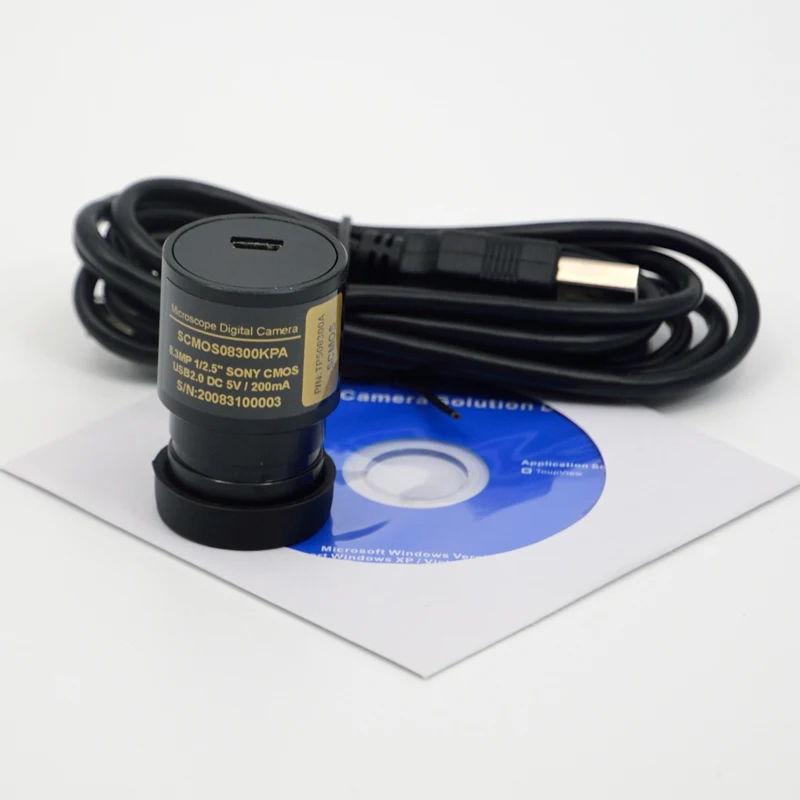 

Высокочувствительный цифровой микроскоп SONY IMX307 CMOS 38fps USB2.0 с камерой 2,1 МП для окуляра