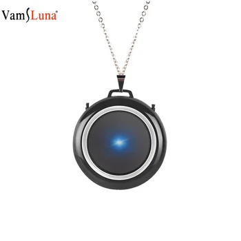 

Wearable USB Portable Air Purifier Personal Mini Air Necklace Negative Ion Air Freshener No Radiation Low Noise for Adults Kids
